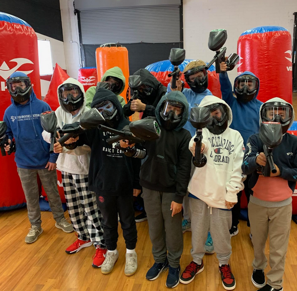 Adrenaline Low-Impact Paintball (Kid Friendly) Private Party Package