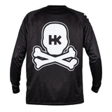 HK Army Skull Dryfit Longsleeve Jersey - Black
