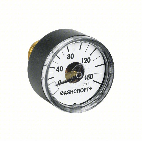 Ashcroft 0-160psi Mini Gauge (7/8