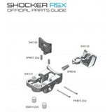 SP Shocker RSX Vertical Bolt Latch Retainer SHK120