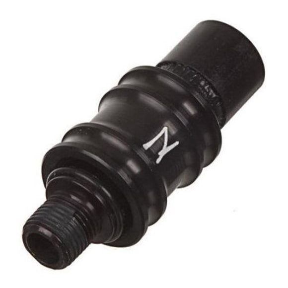 Ninja Slide Check with Bleed Inline Hose Adapter - Black