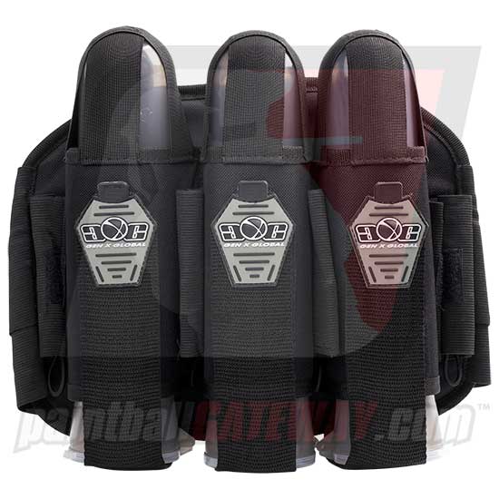 GXG 3+4 Deluxe Pack Harness - Black