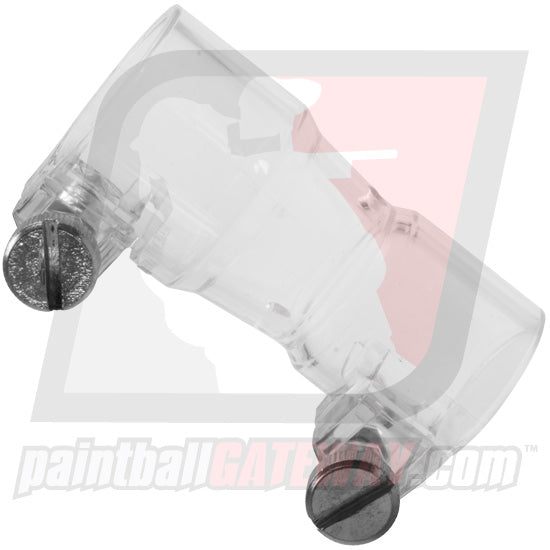 GXG Vertical / Straight Paintball Hopper Elbow Adapter (7/8