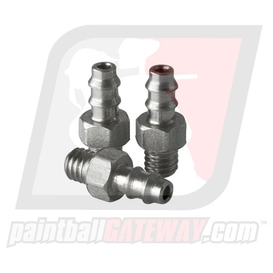 WGP Autococker EBlade Solenoid Housing Barbs (3 Pack) - Stainless (UB30)